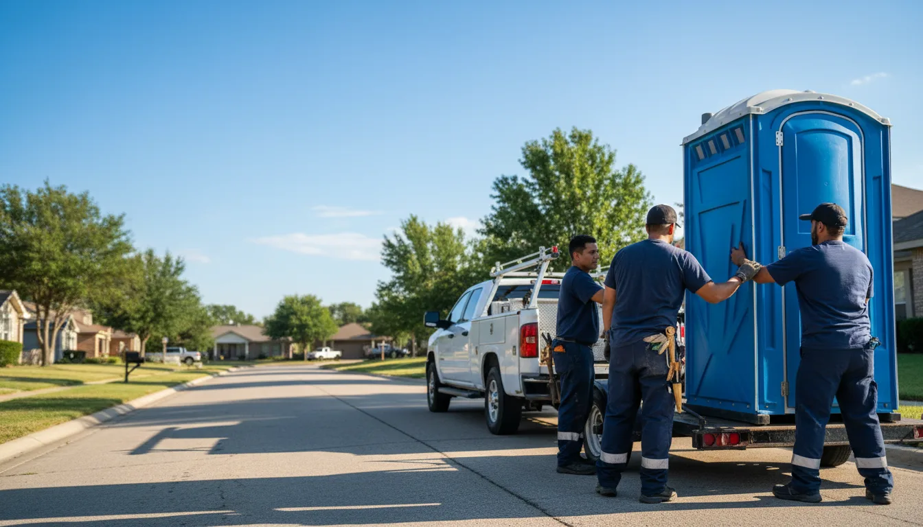 Portable Toilet Rental in Breckenridge, TX near me